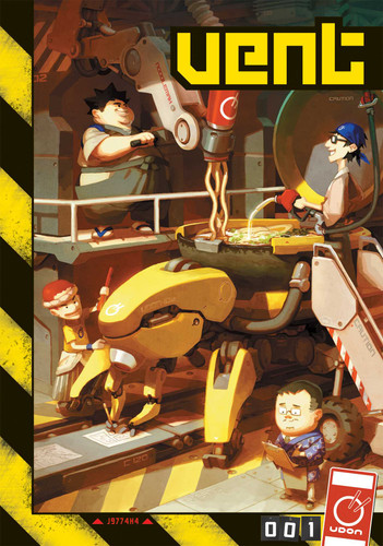 VENT Volume 1 (VENT) book cover by Udon