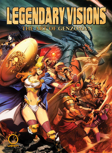 Legendary Visions: The Art of Genzoman book cover by Udon