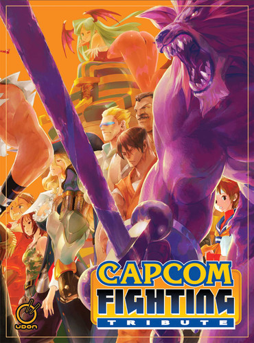 Capcom Fighting Tribute (Capcom Tribute Artbook) book cover by Udon