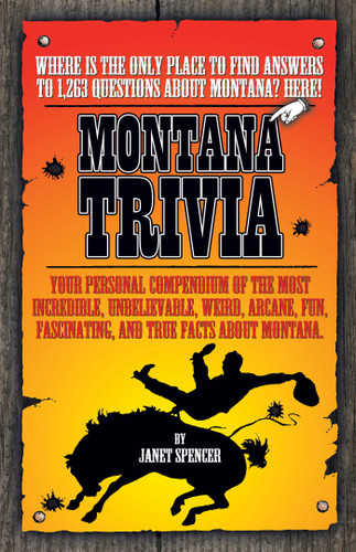 Montana Trivia book cover by Janet Spencer