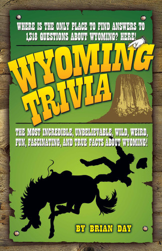 Wyoming Trivia book cover by Brian Day