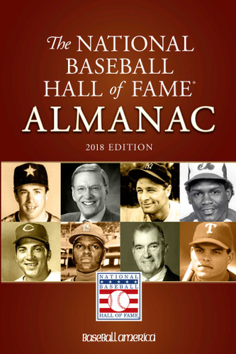 National Baseball Hall of Fame Almanac: 2018 Edition book cover by 