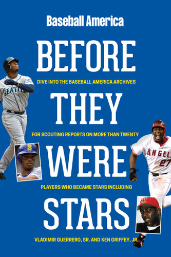 Baseball America's Before They Were Stars book cover by 