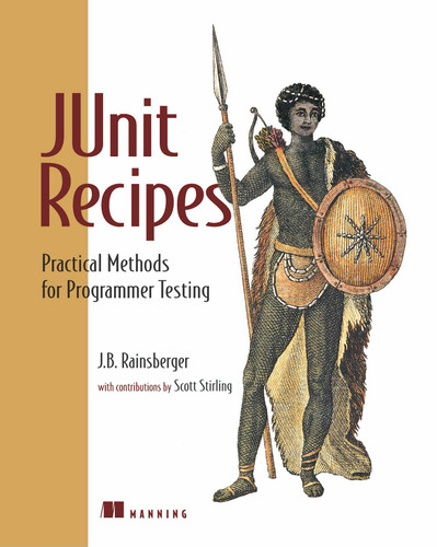 JUnit Recipes: Practical Methods for Programmer Testing book cover by J B Rainsberger
