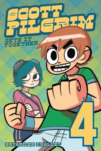 Scott Pilgrim Vol. 4: Scott Pilgrim Gets It Together (Scott Pilgrim) book cover by Bryan Lee O'Malley