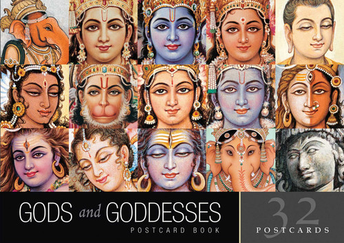 Gods and Goddesses Postcard Book book cover by Indra Sharma