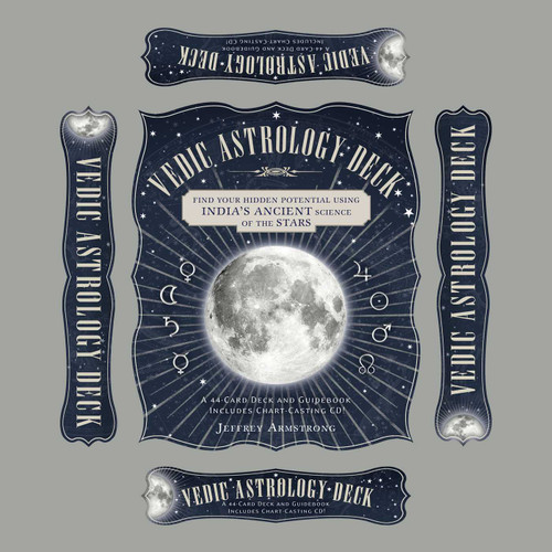 Vedic Astrology Deck: Find Your Hidden Potential Using India's Ancient Science of the Stars book cover by Jeffrey Armstrong