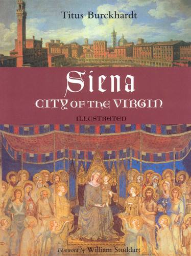 Siena, City of the Virgin: Illustrated book cover by Titus Burckhardt