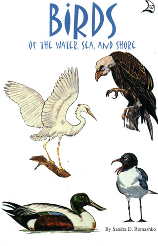 Birds of the Water, Sea, and Shore book cover by Sandra D. Romashko