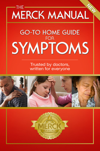 The Merck Manual Go-To Home Guide for Symptoms book cover by 
