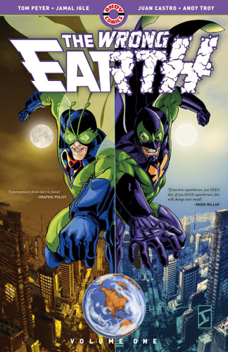 The Wrong Earth: Volume One book cover by Tom Peyer, Paul Constant