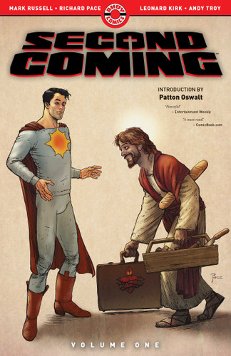 Second Coming book cover by Mark Russell