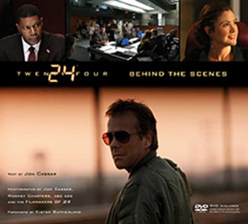 24: Behind the Scenes book cover by Jon Cassar