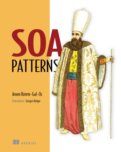 SOA Patterns book cover by Arnon Rotem-Gal-Oz