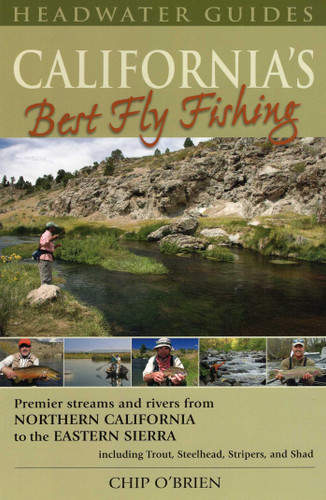 California's Best Fly Fishing book cover by Chip O'Brien