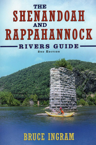 The Shenandoah and Rappahannock Rivers Guide book cover by Bruce Ingram