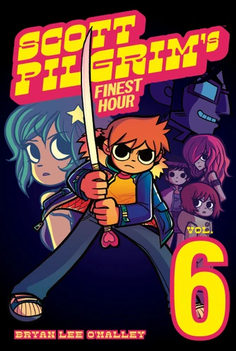Scott Pilgrim Vol. 6: Scott Pilgrim's Finest Hour (Scott Pilgrim) book cover by Bryan Lee O'Malley