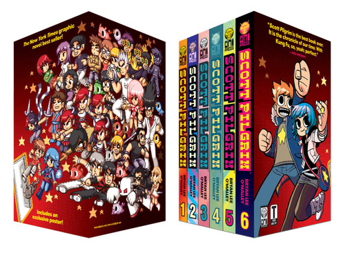 Scott Pilgrim Precious Little Slipcase Collection (Scott Pilgrim) book cover by Bryan Lee O'Malley