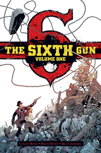 The Sixth Gun Vol. 1 Deluxe Edition (The Sixth Gun) book cover by Cullen Bunn