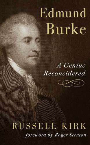 Edmund Burke: A Genius Reconsidered book cover by Russell Kirk