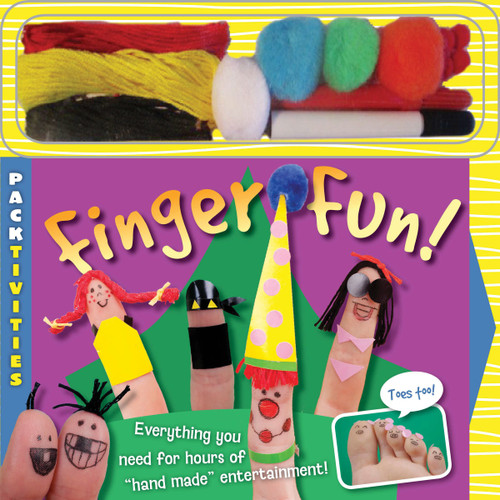 Finger Fun: PACK-tivities (PACKtivities) book cover by Pam Abrams