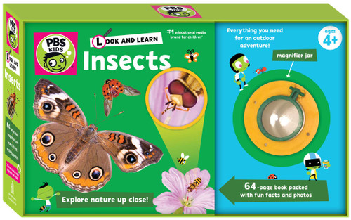 Look and Learn Insects (PBS Kids) book cover by Sarah Parvis