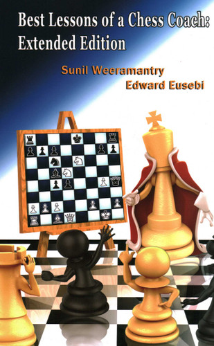 Best Lessons of a Chess Coach book cover by Sunil Weeramantry, Ed Eusebi