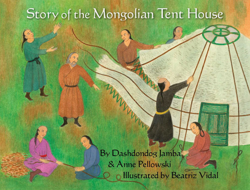 Story of the Mongolian Tent House book cover by Dashdondog Jamba, Anne Pellowski