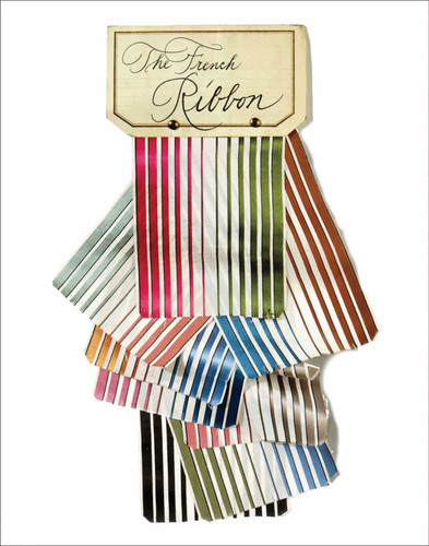 The French Ribbon book cover by Suzanne Slesin