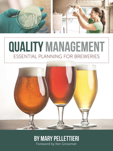 Quality Management: Essential Planning for Breweries book cover by Mary Pellettieri