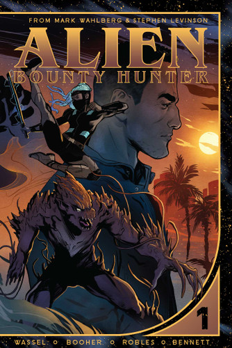 Alien Bounty Hunter, Vol. 1 book cover by Adrian Wassel, David M. Booher