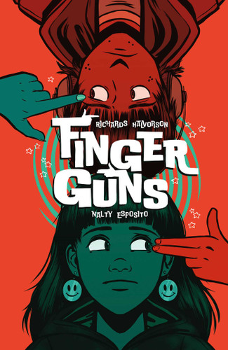 Finger Guns book cover by Justin Richards