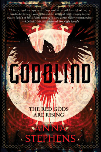 Godblind: The Godblind Trilogy, Book One (The Godblind Trilogy) book cover by Anna Stephens