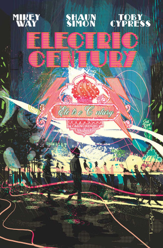 Electric Century book cover by Mikey Way, Shaun Simon, Z2 Comics