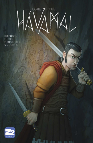 Lore of the Hávamál book cover by Cat Mihos, Jouni Koponen, Ethan McQuerrey, Z2 Comics