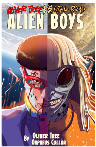 Oliver Tree vs Little Ricky ALIEN BOYS book cover by Oliver Tree, Z2 Comics
