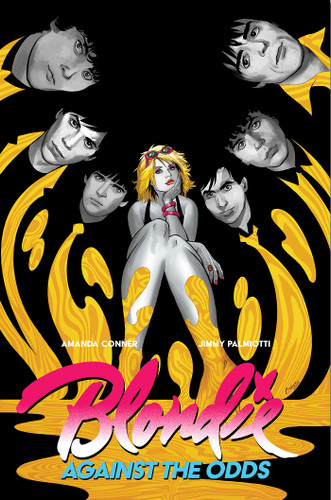 Blondie book cover by Jimmy Palmiotti, Amanda Connor, Blondie, Z2 Comics