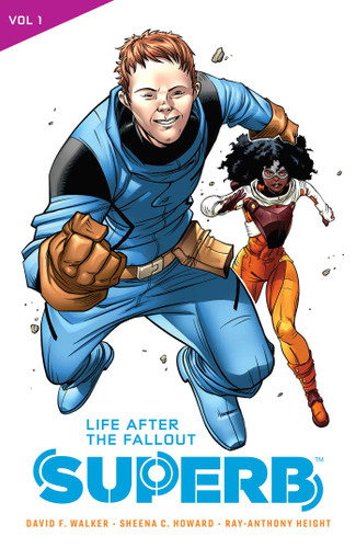 Superb Vol. 1: Life After the Fallout book cover by David F. Walker, Sheena C. Howard
