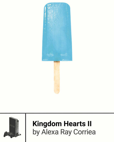 Kingdom Hearts II book cover by Alexa Ray Corriea