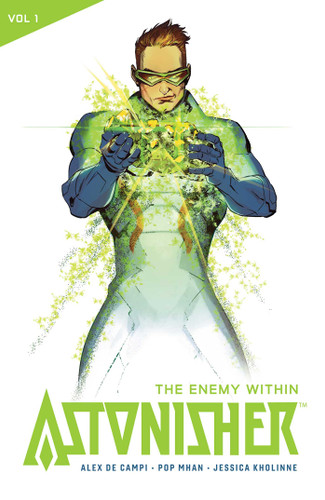 Astonisher Vol. 1: The Enemy Within book cover by Alex De Campi
