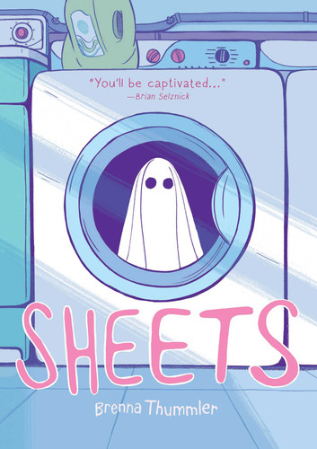 Sheets (Sheets) book cover by Brenna Thummler