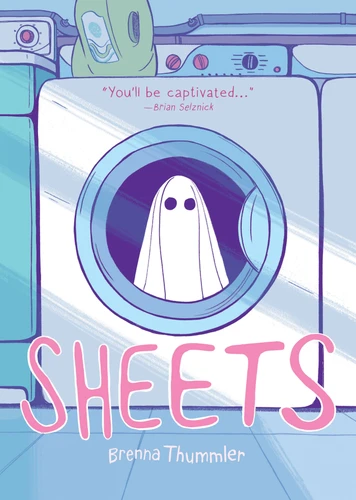 Sheets (Sheets) book cover by Brenna Thummler