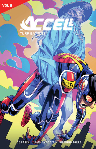 Accell Vol. 3: Turf Battles book cover by Joe Casey