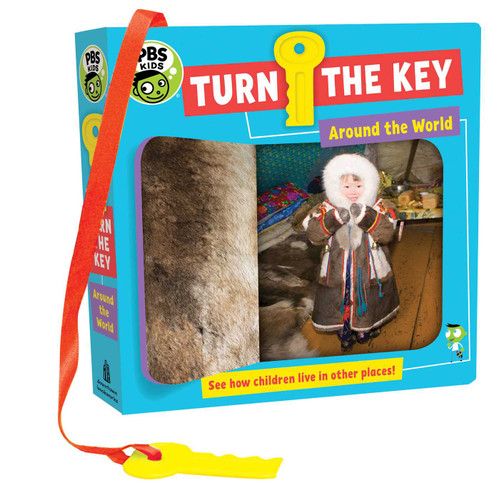Turn the Key: Around the World (PBS Kids) book cover by Julie Merberg