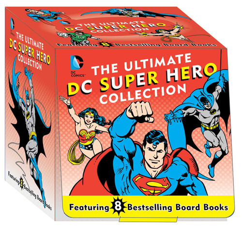 The Ultimate DC Super Hero Collection: 8 Bestselling Board Books (DC Super Heroes) book cover by David Bar Katz, Morris Katz, Julie Merberg