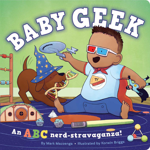 Baby Geek book cover by Mark Mazzenga
