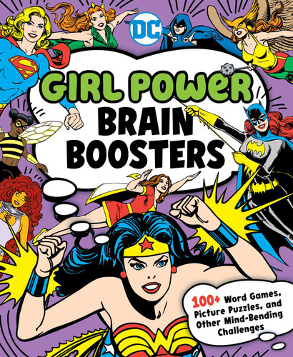 Girl Power Brain Boosters (DC Super Heroes) book cover by Sarah Parvis