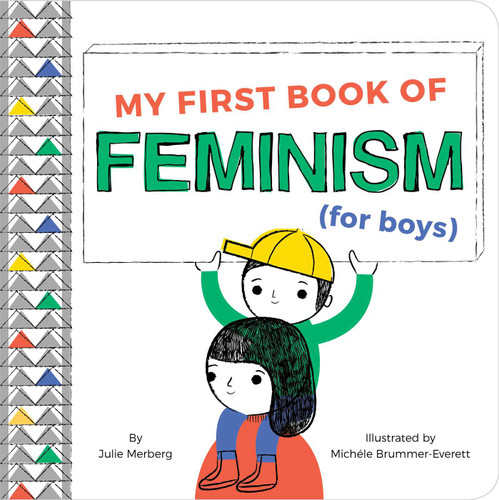 My First Book of Feminism (for Boys) book cover by Julie Merberg