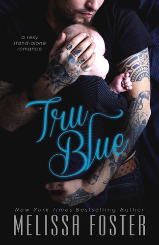 Tru Blue book cover by Melissa Foster
