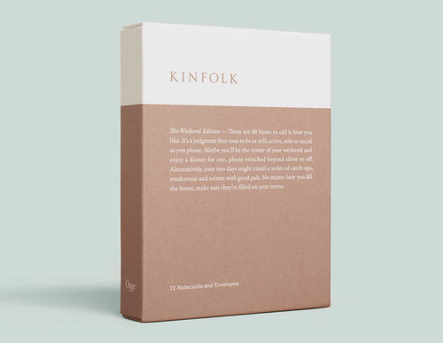 Kinfolk Notecards - The Weekend Edition book cover by 